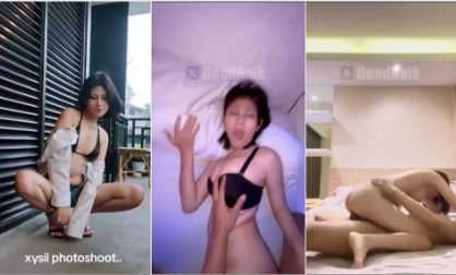 Guru Viral Model Cantik Selebgram Tiktok Xy.Sill Digenjot Brutal Top Trending Viral Indonesia